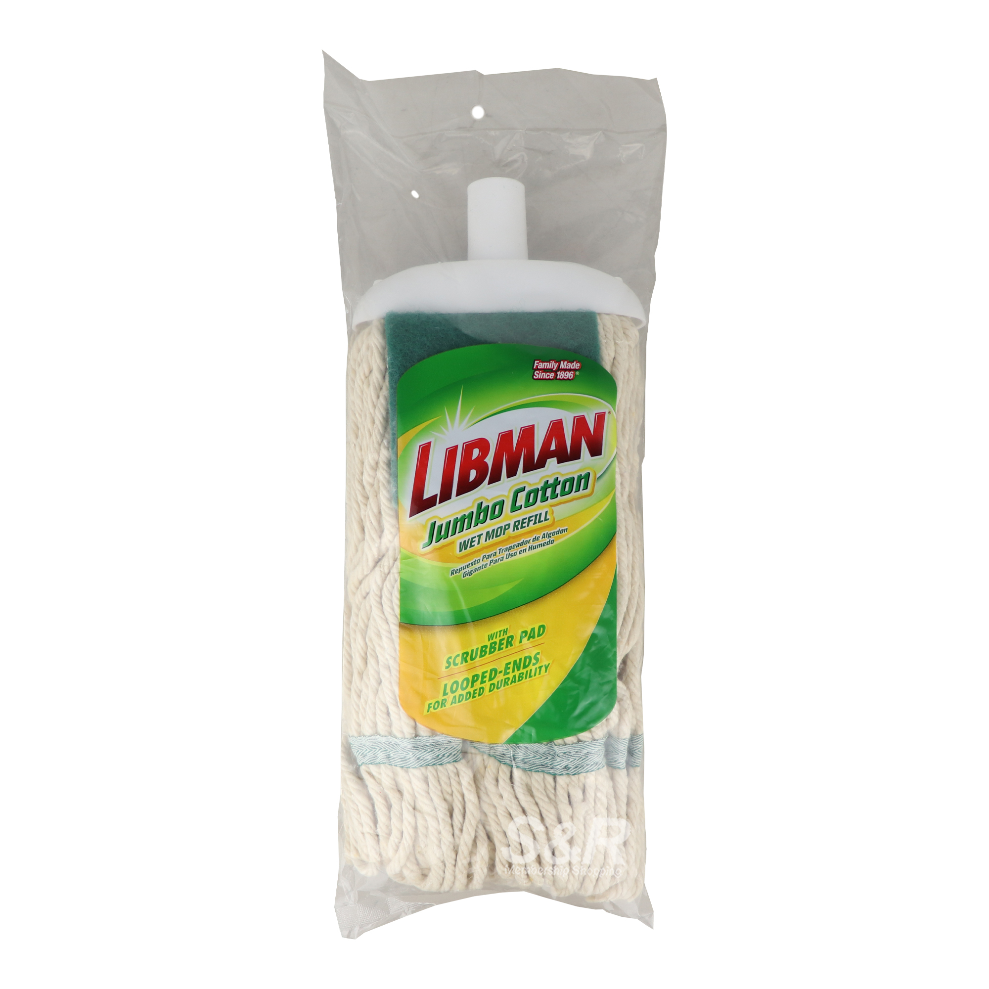 Libman Jumbo Cotton Wet Mop Refill Libman Jumbo Cotton Wet Mop Refill